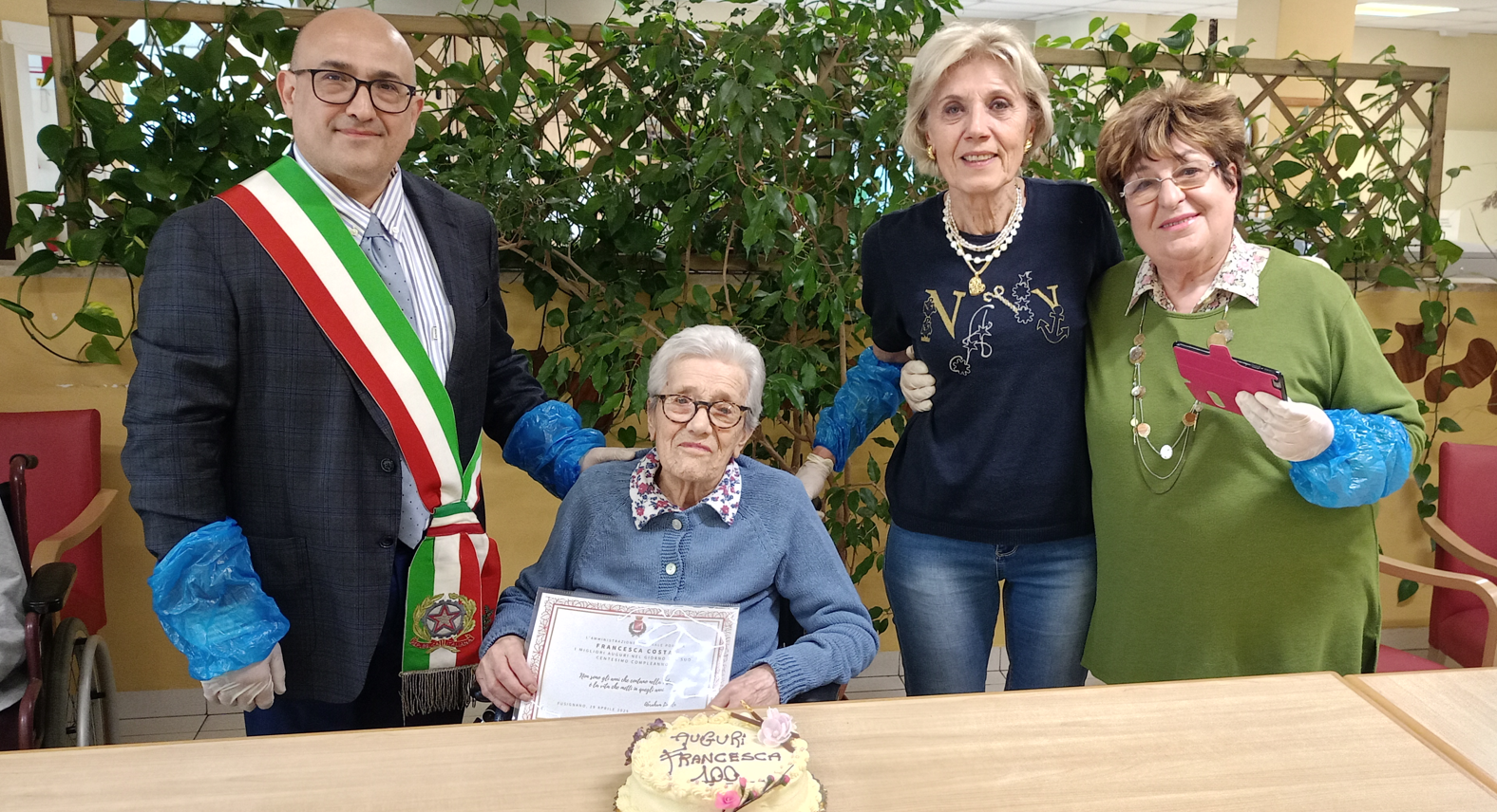 Auguri Francesca: una nuova centenaria a Fusignano